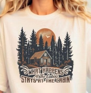 What happens at the cabin