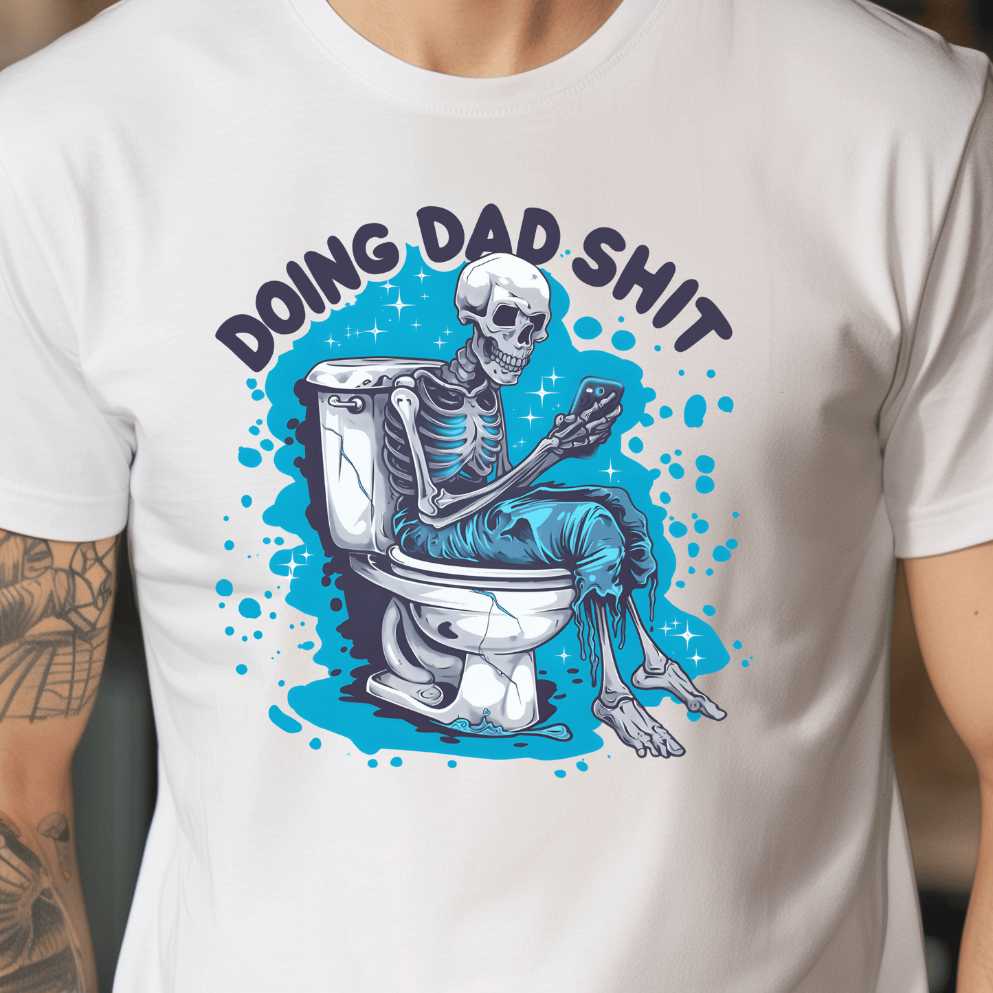 Doing dad shit