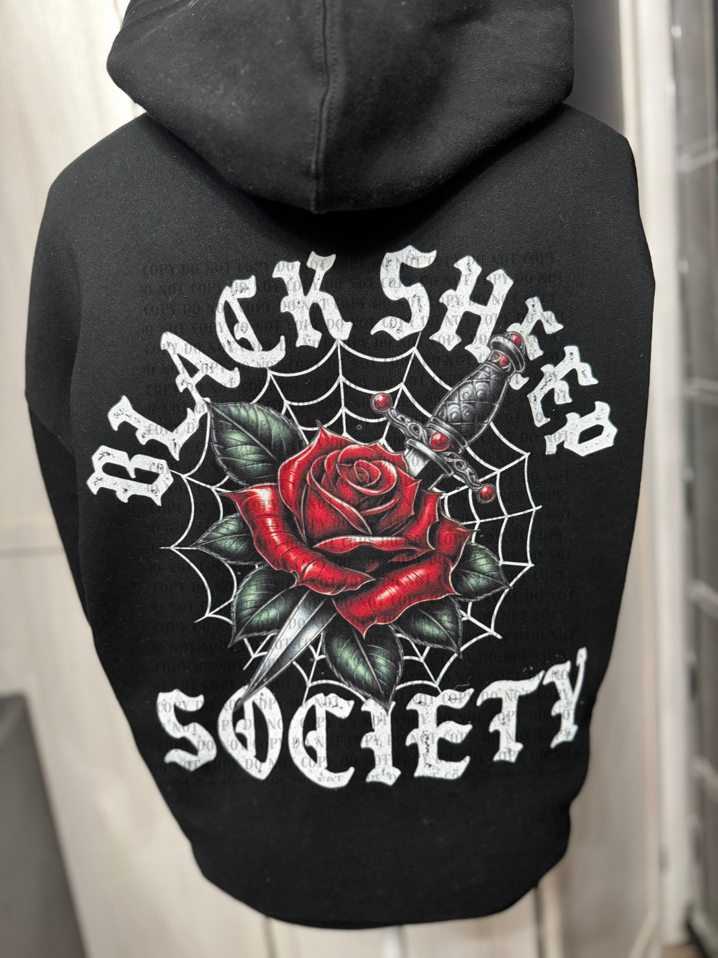Black sheep society hoodie