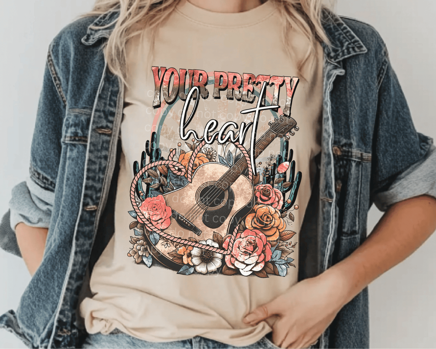 Your pretty heart tee