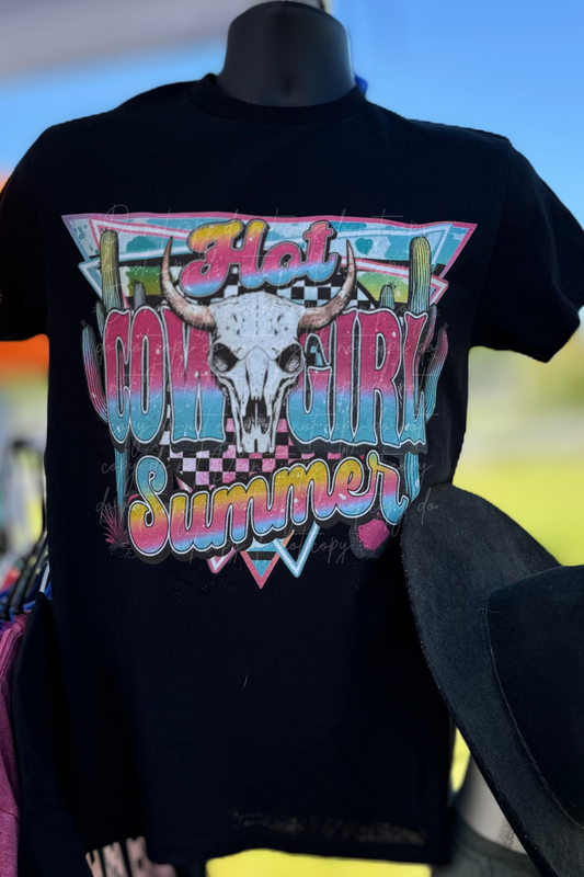 HOT COWGIRL SUMMER TEE!