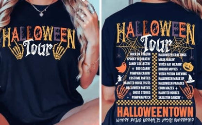 Halloween tour tee