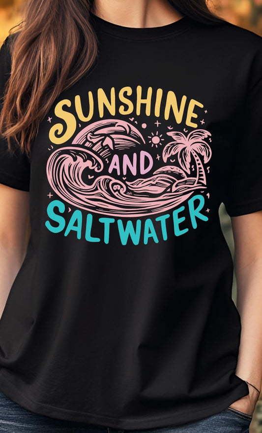 Sunshine & salt water T-shirt