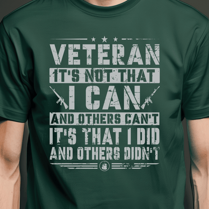 I did & others didn’t